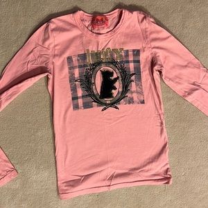 Juicy couture long sleeve t shirt size P